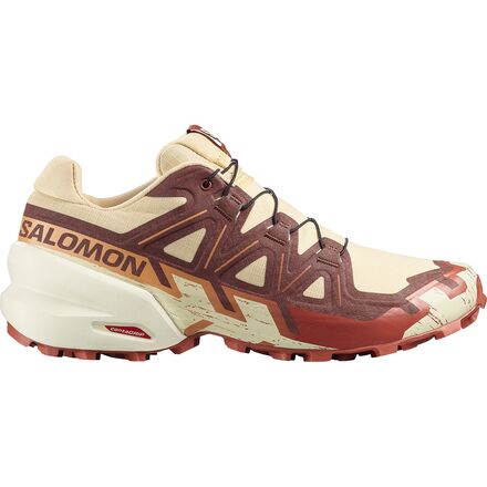 (取寄) サロモン メンズ スピードクロス 6 トレイル ランニング シューズ - メンズ Salomon men Speedcross 6 Trail Running Shoe - Men's Sahara Sun/Transparent Yellow/Bitter Chocolate