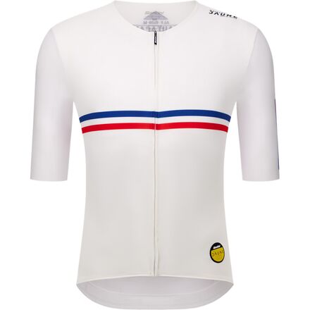 (取寄) サンティーニ メンズ マイヨ ジョーヌ ジャージ - メンズ Santini men Maillot Jaune Hautacam Jersey - Men's Print