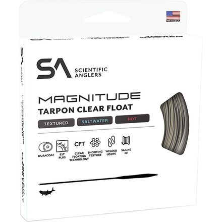 (取寄) サイエンティフィックアングラーズ マグニチュード テクスチャー ターポン フル クリア フロート ライン Scientific Anglers Magnitude Textured Tarpon Full Clear Float Line Clear