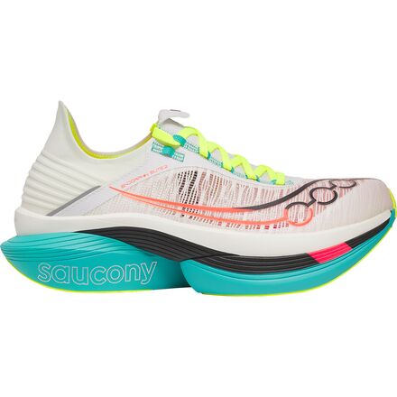(取寄) サッカニー エンドルフィン エリート 2 ランニング シューズ Saucony Endorphin Elite 2 Running Shoe White/Mutant