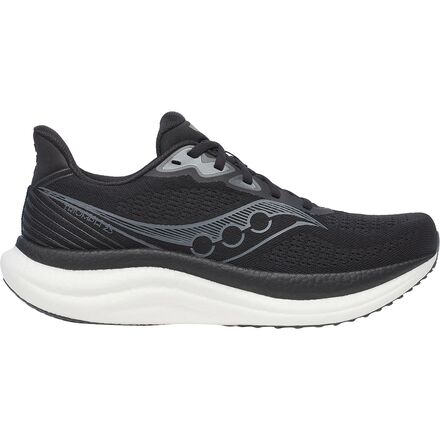 (取寄) サッカニー メンズ トライアンフ 23 ランニング シューズ - メンズ Saucony men Triumph 23 Running Shoe - Men's Black/White