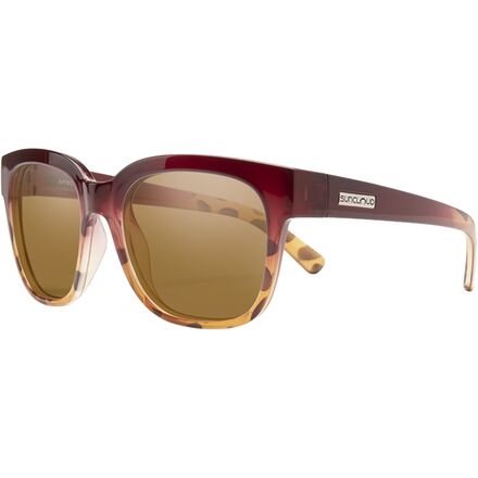 (取寄) サンクラウド ポラライズド オプティクス アフェクト ポーラライズド サングラス Suncloud Polarized Optics Affect Polarized Sunglasses Raspberry Tortoise Fade/Polar Brown
