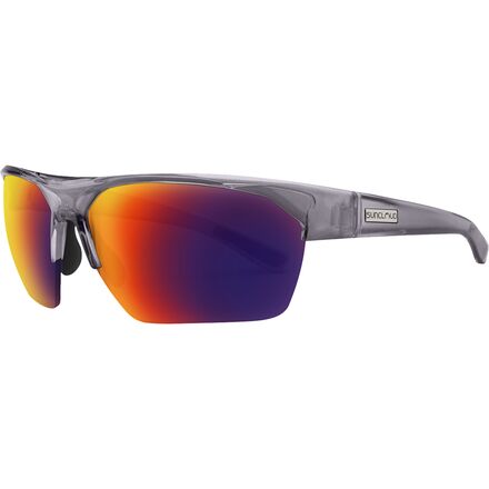 (取寄) サンクラウド ポラライズド オプティクス ライバル ポーラライズド サングラス Suncloud Polarized Optics Rival Polarized Sunglasses Transparent Gray/Polarized Plasma Mirror