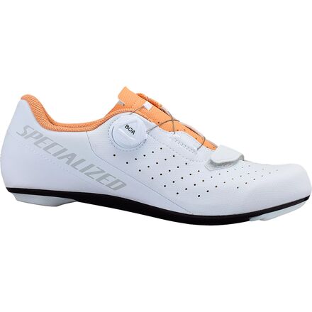 (取寄) スペシャライズド トーチ 1.0 サイクリング シューズ Specialized Torch 1.0 Cycling Shoe White/Cantaloupe｜ジェットラグ店 30,836円