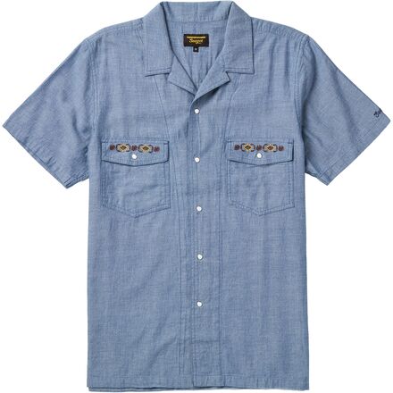 (取寄) メンズ シャンブレー シャツ - メンズ Seager Co. men Whippersnapper Chambray Shirt - Men's Light Wash