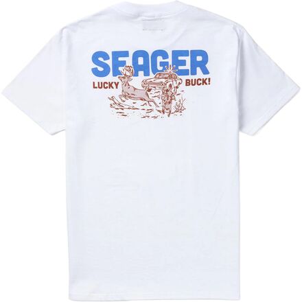 (取寄) メンズ ラッキー バック T-シャツ - メンズ Seager Co. men Lucky Buck T-Shirt - Men's White