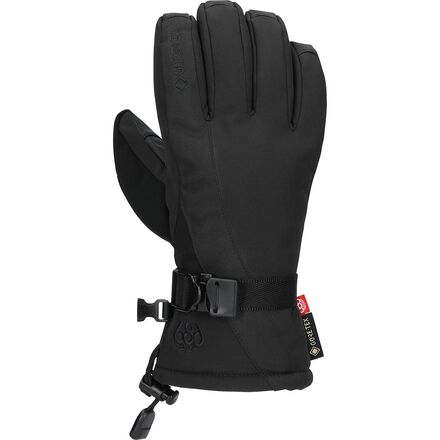 (取寄) シックスエイトシックス レディース ゴア-テックス リニア グローブ - ウィメンズ 686 women GORE-TEX Linear Glove - Women's Black｜ジェットラグ店