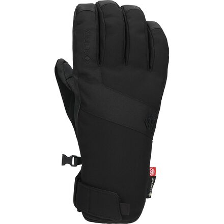 (取寄) シックスエイトシックス メンズ ゴア-テックス リニア アンダー カフ グローブ - メンズ 686 men GORE-TEX Linear Under Cuff Glove - Men's Black