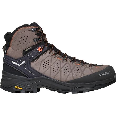(取寄) サレワ メンズ アルプ トレーナー 2 ミッド Gtx ハイキング ブーツ - メンズ Salewa men Alp Trainer 2 Mid GTX Hiking Boot - Men's Wallnut/Fluo Orange｜ジェットラグ店