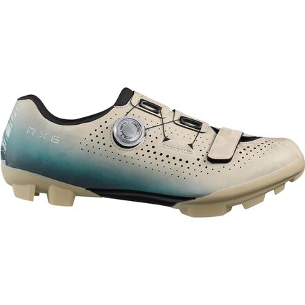 (取寄) シマノ メンズ RX6 マウンテン バイク シューズ - メンズ Shimano men RX6 Mountain Bike Shoe - Men's Beige/Blue｜ジェットラグ店