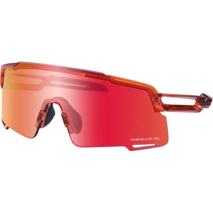 (取寄) シマノ イクイノックス RS サングラス Shimano Equinox RS Sunglasses Orange Sapphire/Ridescape Road