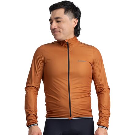 (取寄) シマノ メンズ イバルブ コルサ オール-シーズン ウィンドブレーカー - メンズ Shimano men Evolve Corsa All-Season Windbreaker - Men's Bronze