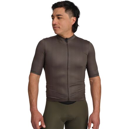 (取寄) シマノ メンズ イバルブ コルサ ショート スリーブ ジャージ - メンズ Shimano men Evolve Corsa Short Sleeve Jersey - Men's Dark Olive