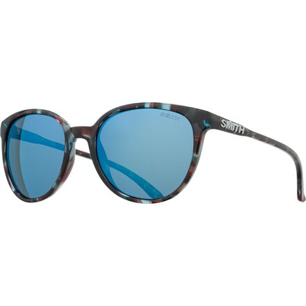 (取寄) スミス レディース チーター ポーラライズド サングラス - ウィメンズ Smith women Cheetah Polarized Sunglasses - Women's Sky Tortoise/ChromaPop Polarized Blue Mirror