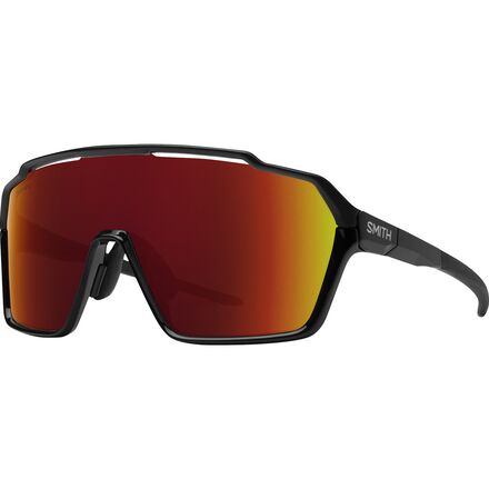(取寄) スミス シフト Xl マグ クロマポップ サングラス Smith Shift XL MAG ChromaPop Sunglasses Black/ChromaPop Red Mirror