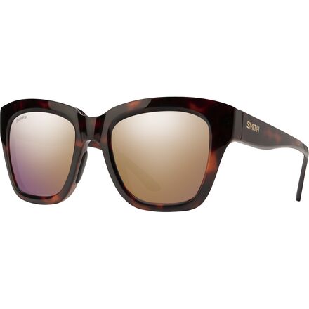 (取寄) スミス スウェイ クロマポップ ポーラライズド サングラス Smith Sway ChromaPop Polarized Sunglasses Tortoise/ChromaPop Polar Rose Gold Mirror｜ジェットラグ店
