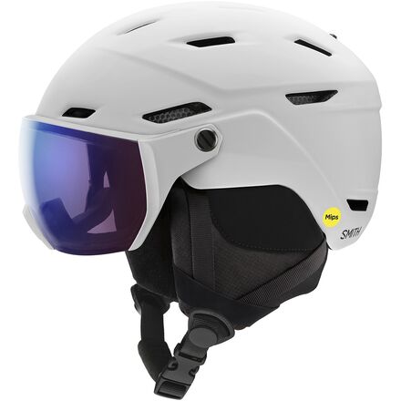 (取寄) スミス サーベイ ミプス ヘルメット Smith Survey Mips Helmet Matte White/Photochromic Rose Flash