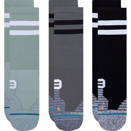 (取寄) スタンス フランチャイズ クルー ランニング ソック - 3-パック Stance Franchise Crew Running Sock - 3-Pack Multi