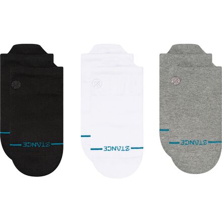 (取寄) スタンス アイコン ロウ タブ ソック - 3-パック Stance Icon Low Tab Sock - 3-Pack Black