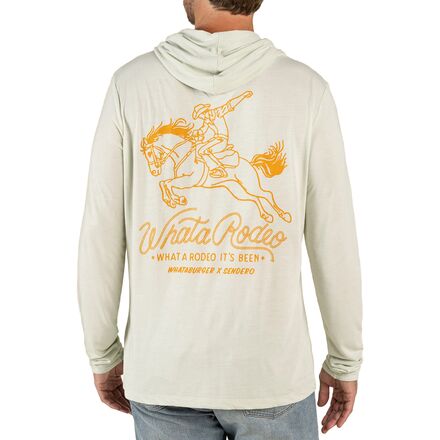 (取寄) X ユカタン ブーディ テック シャツ Sendero Provisions Co. x Whataburger Yucatan Hoodie Tech Shirt Flats Green