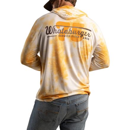 (取寄) X ユカタン ブーディ テック シャツ Sendero Provisions Co. x Whataburger Yucatan Hoodie Tech Shirt Tie Dye|ジェットラグ店