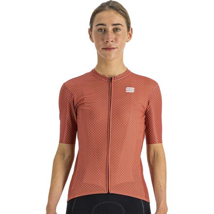 (取寄) スポーツフル レディース チェックメイト ジャージ - ウィメンズ Sportful women Checkmate Jersey - Women's Pompelmo/Mauve