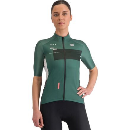 (取寄) スポーツフル レディース ブレイクアウト スーパージアラ ジャージ - ウィメンズ Sportful women Breakout Supergiara Jersey - Women's Shrub Green
