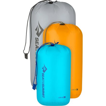 (取寄) シートゥサミット ウルトラ-シル 5L/8L/13L スタッフ サック セット Sea To Summit Ultra-Sil 5L/8L/13L Stuff Sack Set Multi|ジェットラグ店