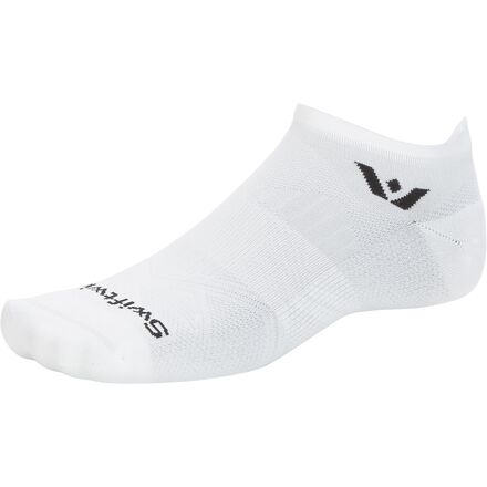 (取寄) スウィフトウィック アスパイヤー ノー ショー タブ ソック Swiftwick Aspire No Show Tab Sock Circuit White
