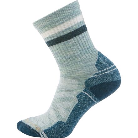 (取寄) スマートウール レディース パフォーマンス ハイク ライト クッション チューブ ストライプ クルー - ウィメンズ Smartwool women Performance Hike Light Cushion Tube Stripe Crew - Women's Frosty Green