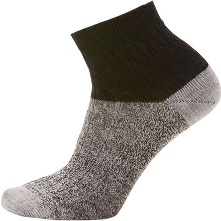 (取寄) スマートウール レディース エブリデイ ケーブル アンクル ブーツ ソック - ウィメンズ Smartwool women Everyday Cable Ankle Boot Sock - Women's Black