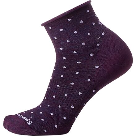 (取寄) スマートウール レディース エブリデイ クラシック ドット アンクル ブーツ ソック - ウィメンズ Smartwool women Everyday Classic Dot Ankle Boot Sock - Women's Purple Iris
