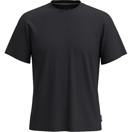 (取寄) スマートウール メンズ パーフェクト クルー ショートスリーブ T-シャツ - メンズ Smartwool men Perfect Crew Short-Sleeve T-Shirt - Men's Black