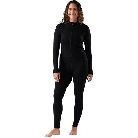 (取寄) スマートウール レディース クラシック サーマル メリノ ベースレイヤー― ワン ピース - ウィメンズ Smartwool women Classic Thermal Merino Baselayer One Piece - Women's Black