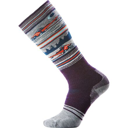 (取寄) スマートウール メンズ スノーボード フル クッション スノーモービル Otc ソック - メンズ Smartwool men Snowboard Full Cushion Snowmobile OTC Sock - Men's Purple Iris