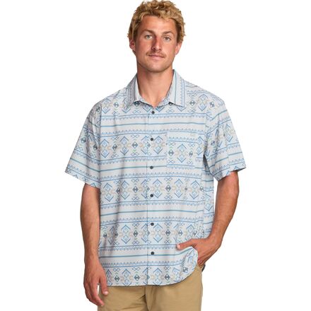 (取寄) ビラボン メンズ サーフトレック パーフ ショートスリーブ シャツ - メンズ Billabong men Surftrek Perf Short-Sleeve Shirt - Men's Alloy