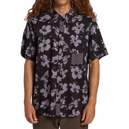 (取寄) ビラボン メンズ サンデーズ ショートスリーブ シャツ - メンズ Billabong men Sundays Short-Sleeve Shirt - Men's Purple Ash｜ジェットラグ店