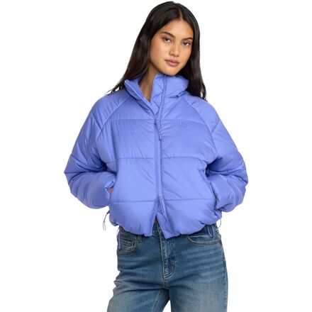 (取寄) ビラボン レディース ハイ ライン パファー ジャケット - ウィメンズ Billabong women High Line Puffer Jacket - Women's Iris|ジェットラグ店