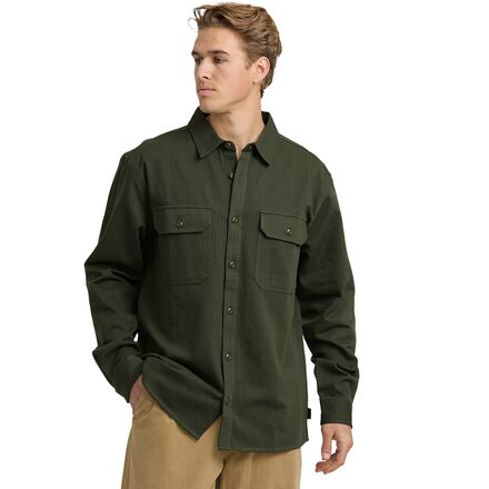 (取寄) ビラボン メンズ フォート ガレージ ロング-スローブ T-シャツ - メンズ Billabong men Fort Garage Long-Sleeve T-Shirt - Men's Olive｜ジェットラグ店