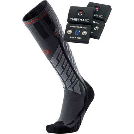 (取寄) サーミック パフォーマンス ソック セット Therm-ic Preformance S.E.T. S-1400B Sock Set Grey｜ジェットラグ店