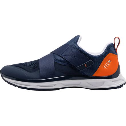 (取寄) チームアスレチック メンズ スリップストリーム シューズ - メンズ TIEM Athletic men Slipstream Shoe - Men's Navy/Orange|ジェットラグ店