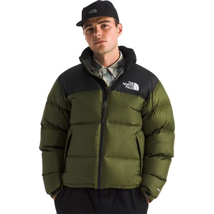 (取寄) ノースフェイス メンズ 1996 レトロ ヌプシ ジャケット - メンズ The North Face men 1996 Retro Nuptse Jacket - Men's Woodland Green/TNF Black