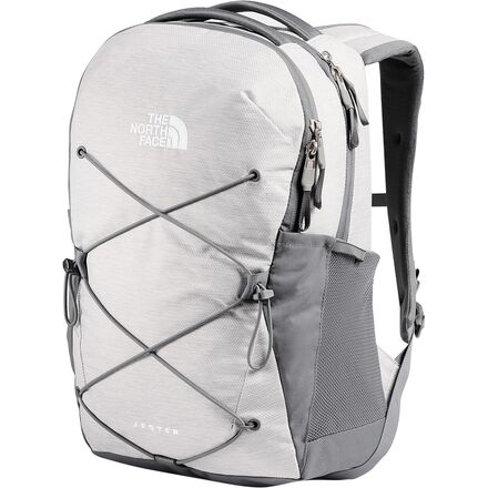 (取寄) ノースフェイス レディース ジェスター 27L バックパック - ウィメンズ The North Face women Jester 27L Backpack - Women's TNF White Metallic Melange/Mid Grey-NPF|ジェットラグ店
