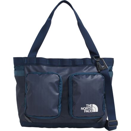 (取寄) ノースフェイス ベース キャンプ ボイジャー トート The North Face Base Camp Voyager Tote Shady Blue/Summit Navy｜ジェットラグ店