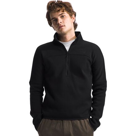 (取寄) ノースフェイス メンズ フロント レンジ フリース 1/2-ジップ ジャケット - メンズ The North Face men Front Range Fleece 1/2-Zip Jacket - Men's TNF Black Heather/NPF｜ジェットラグ店