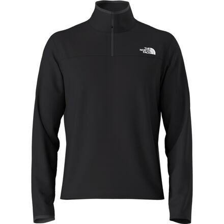 (取寄) ノースフェイス メンズ シーダー トレイル グリッド フリース 1/4-ジップ ジャケット - メンズ The North Face men Cedar Trail Grid Fleece 1/4-Zip Jacket - Men's TNF Black