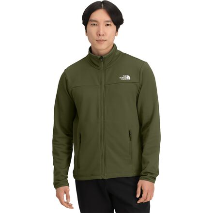 (取寄) ノースフェイス メンズ シーダー トレイル グリッド フリース フル ジップ ジャケット - メンズ The North Face men Cedar Trail Grid Fleece Full Zip Jacket - Men's Woodland Green
