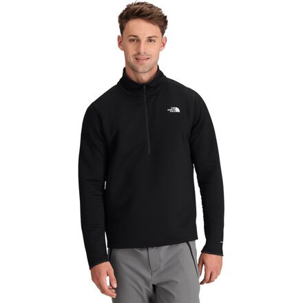 (取寄) ノースフェイス メンズ ドットニット サーマル 1/4-ジップ トップ - メンズ The North Face men Dotknit Thermal 1/4-Zip Top - Men's TNF Black