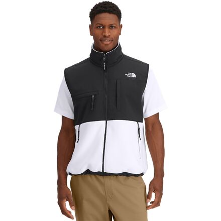 (取寄) ノースフェイス メンズ レトロ デナリ ベスト - メンズ The North Face men Retro Denali Vest - Men's White Dune/TNF Black