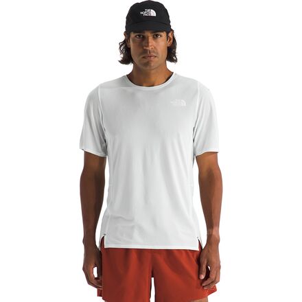 (取寄) ノースフェイス メンズ サミット ハイ トレイル ショートスリーブ トップ - メンズ The North Face men Summit High Trail Short-Sleeve Top - Men's Pearl Stone｜ジェットラグ店